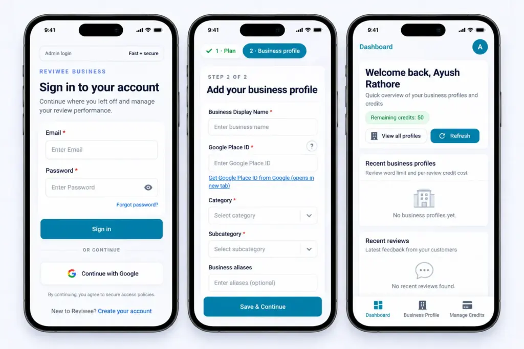 AI-Powered Review Generation Platform